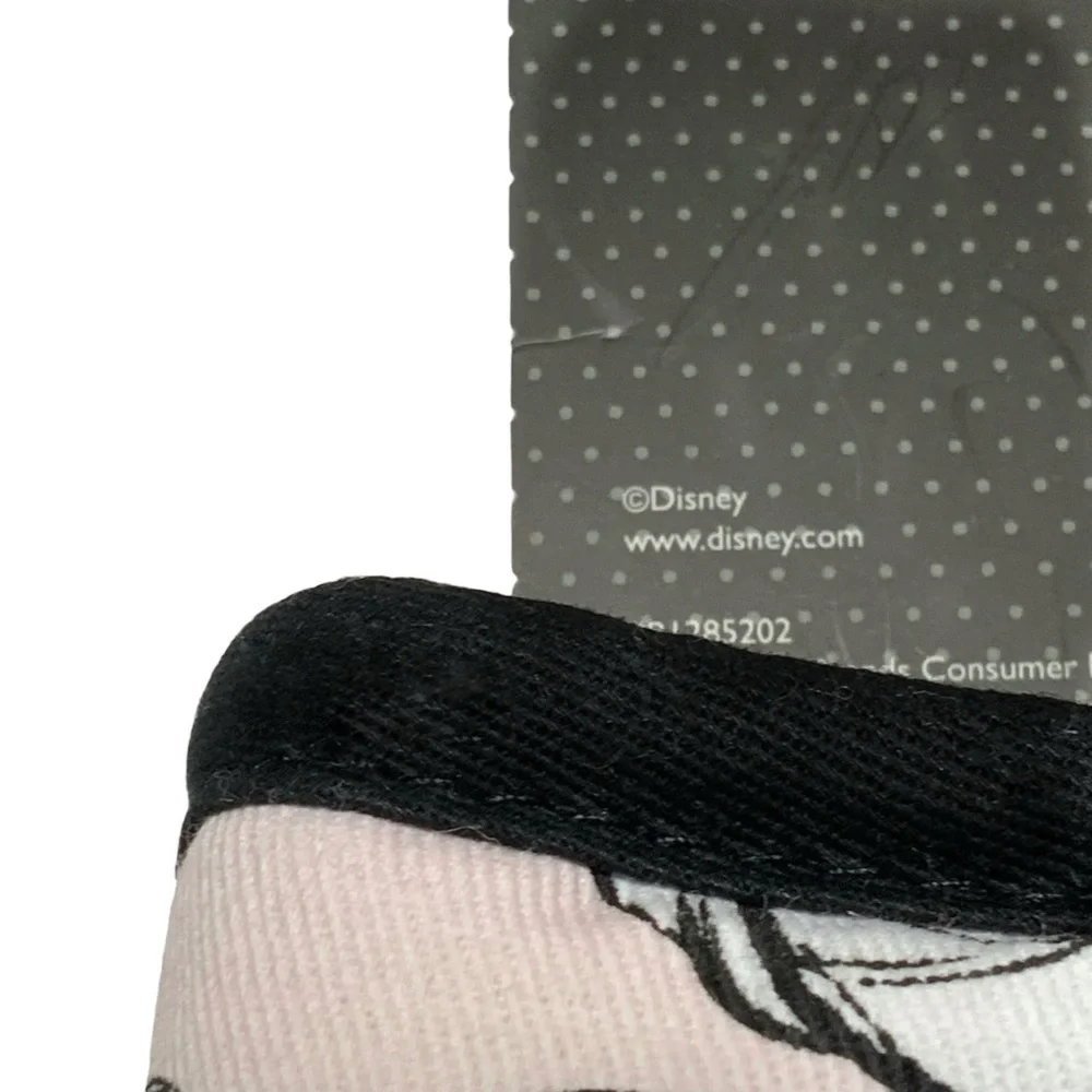 Disney Oven Mitts 2 Pack Mickey Minnie Mouse Oversized Mini Mitts Black Pink
